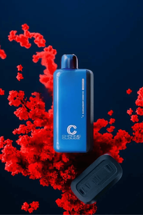 Chronic Cloudz Disposable Vape - 8000 PuffsBluerazzberry Cherry Ice - Smoke Outlet