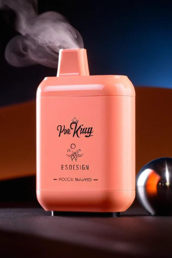 Pod King X E.B – Peach Mango (5000 Puffs)