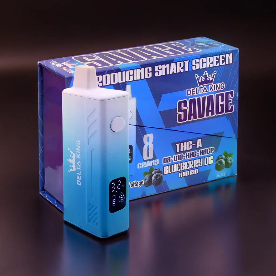 SAVAGE THCA Delta 8 Vape Pen-Blueberry Go