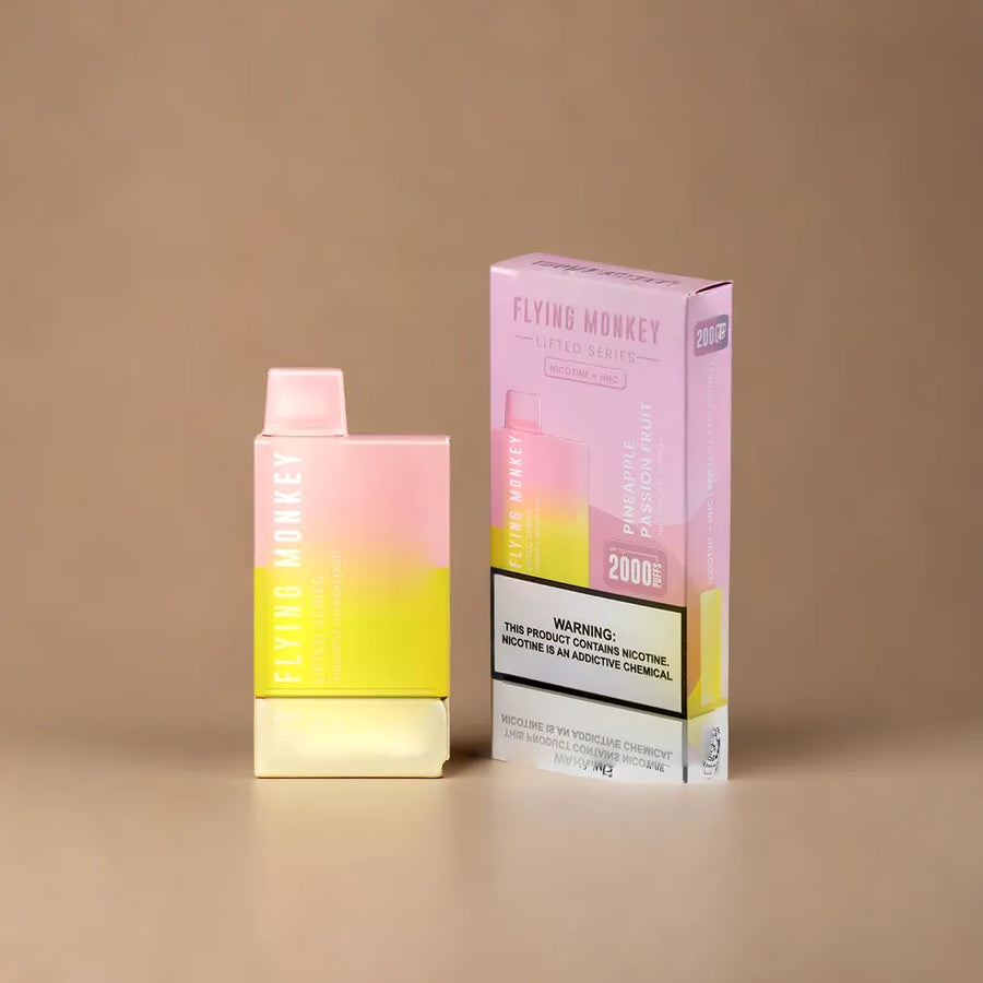 Flying Monkey Lifted Series Disposable Vape :- Pineapple Passion Fruit
