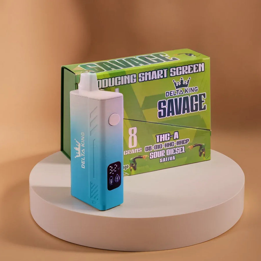 SAVAGE THCA Delta 8- Sour Diesel