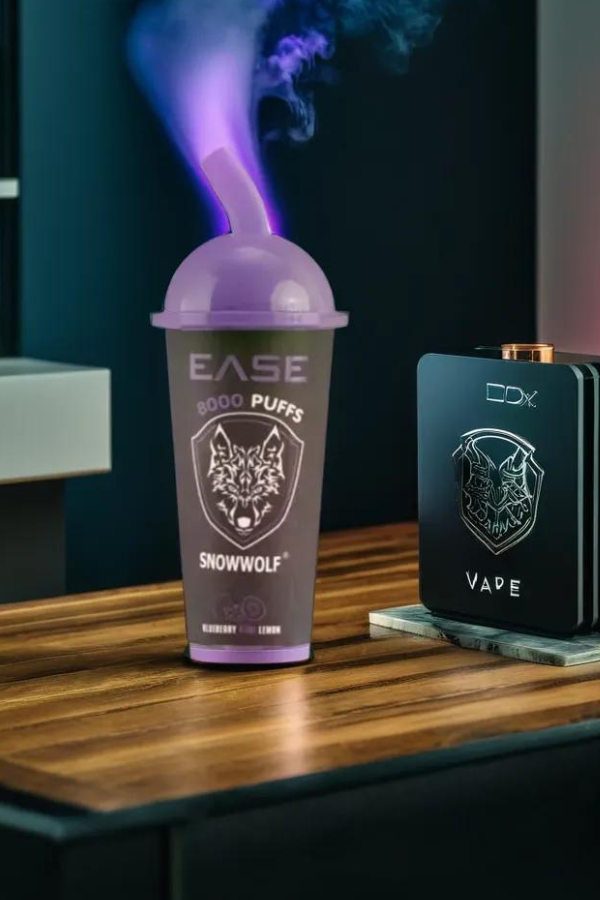 snowwolf-ease-8000-puffs-disposable Blueberry kiwi lemon