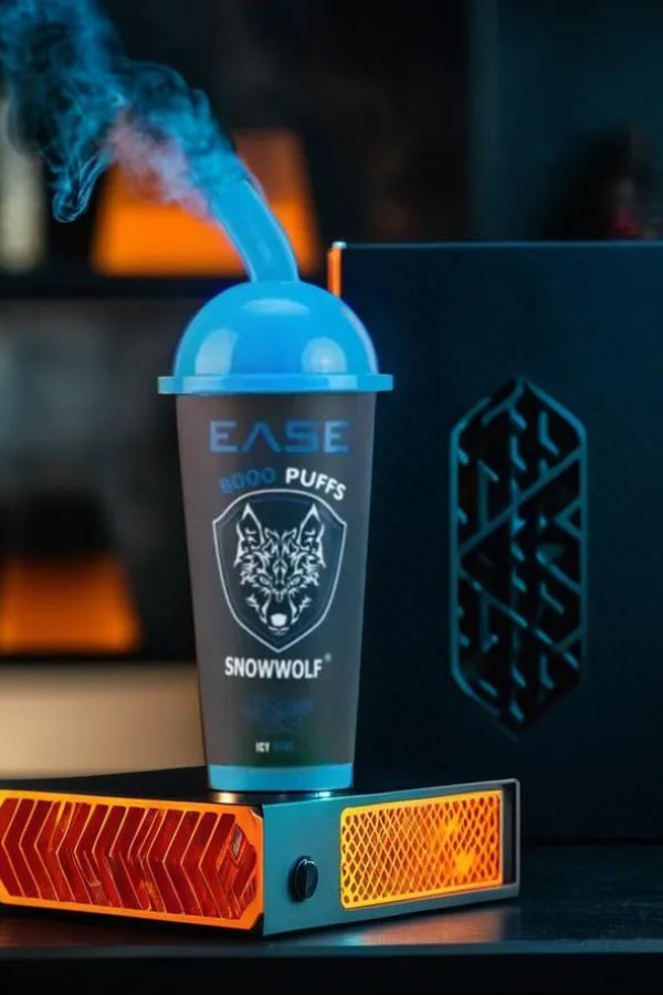 snowwolf-Ease-8000-Puffs Green Apple Jelly