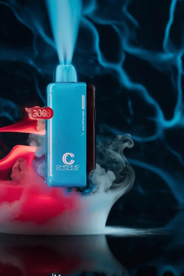 Chronic Cloudz Disposable Vape - 8000 PuffsBlue Cotton Candy - Smoke Outlet